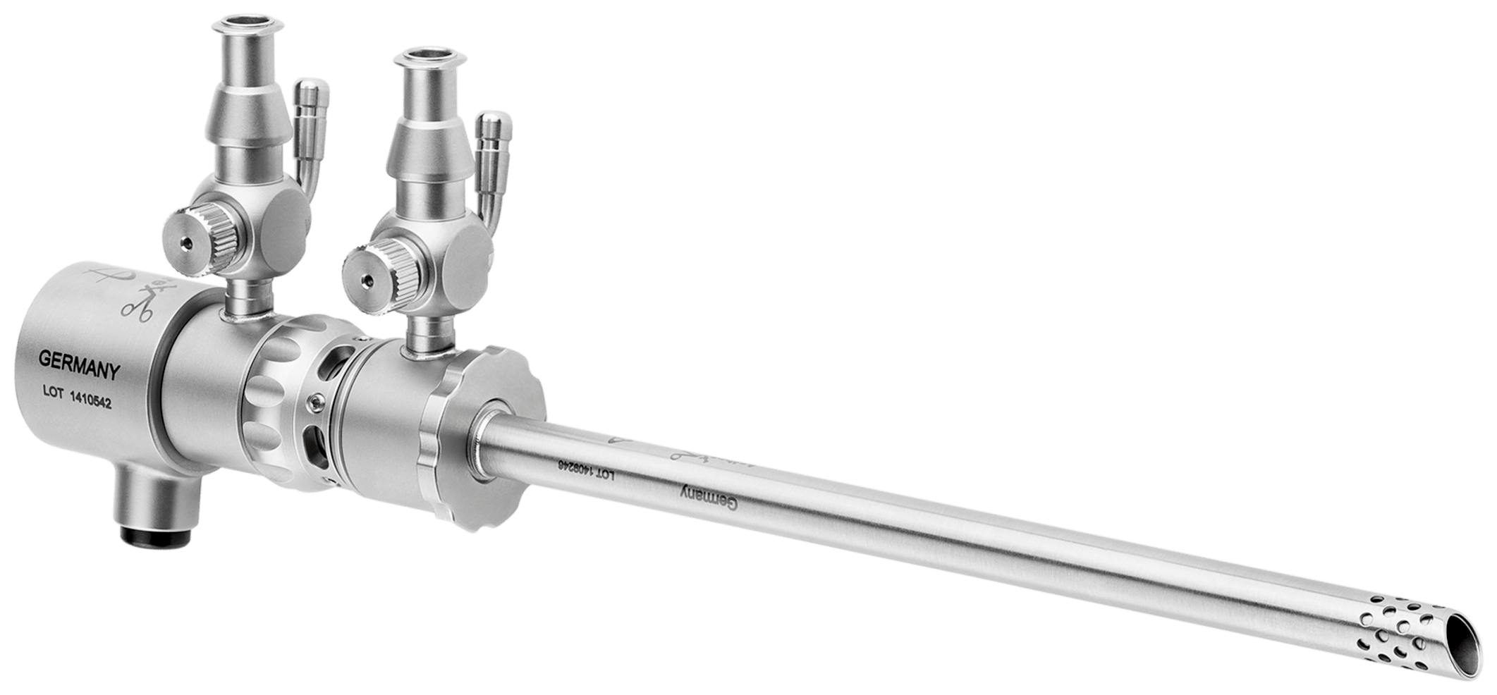 Sheath System, In-/Outflow 2 Stopcock for 4 mm Scope