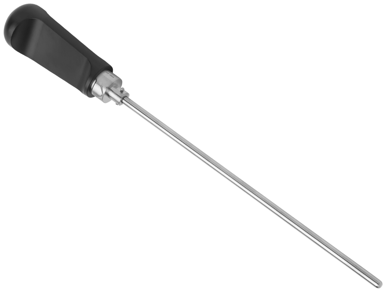 Obturator, stumpf, für 4 mm High-Flow-Arthroskopschaft mit Verjüngung / mit Spüllöchern, mit Handgriff