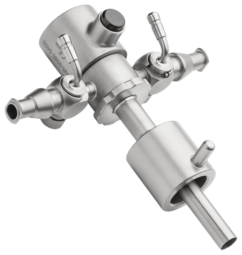 Bridge for Sealed Cannula 2 Stopcock for 4 mm Scope