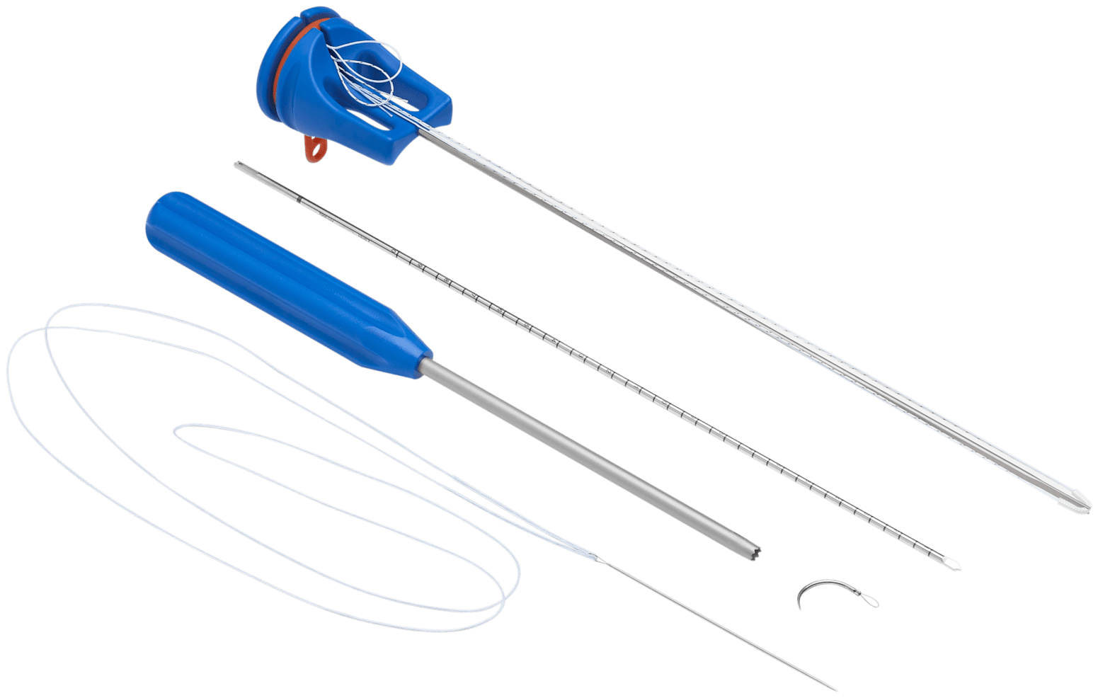 2.6 FiberTak Button Implant System (Includes: FiberTak button w/Inserter and Double Loaded FiberLink, 2.6 mm spade Tip Drill, Drill Guide, #2 FiberLoop Suture, and Free Needle)