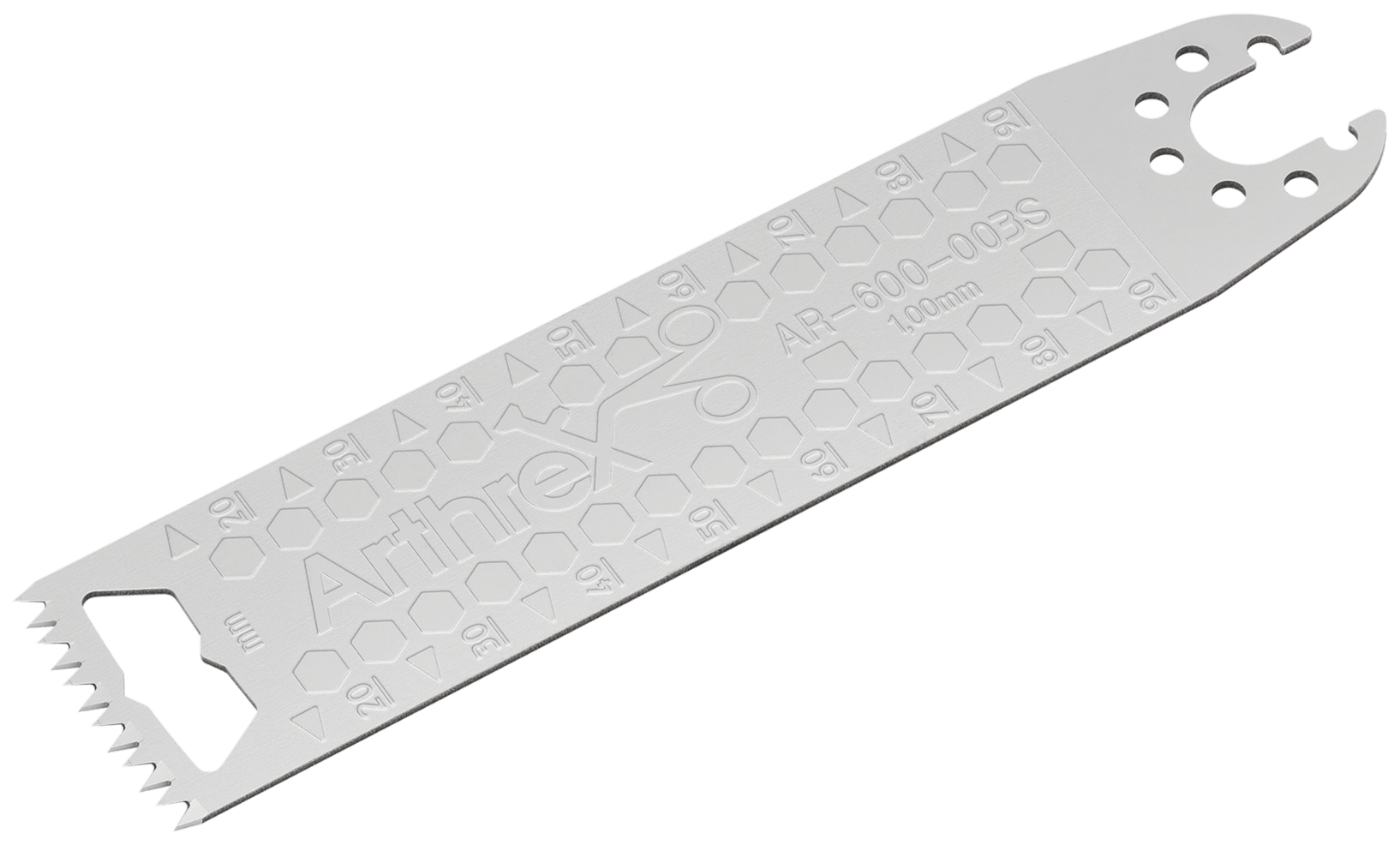 Sagittales Sägeblatt für Arthrex 600, 90 mm x 25.4 mm x 1 mm
