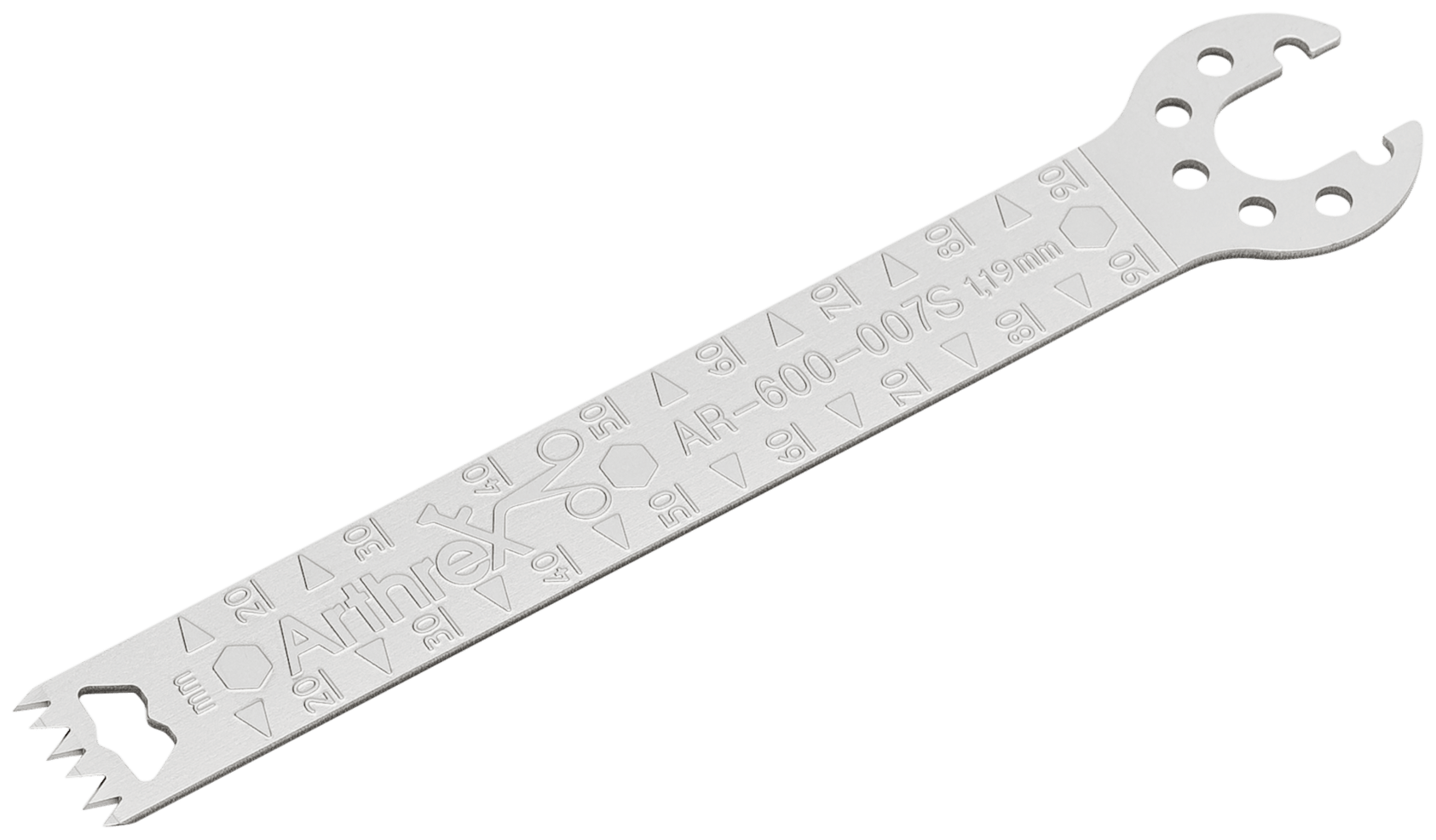 Sagittales Sägeblatt für Arthrex 600, 90 mm x 13 mm x 1.19 mm