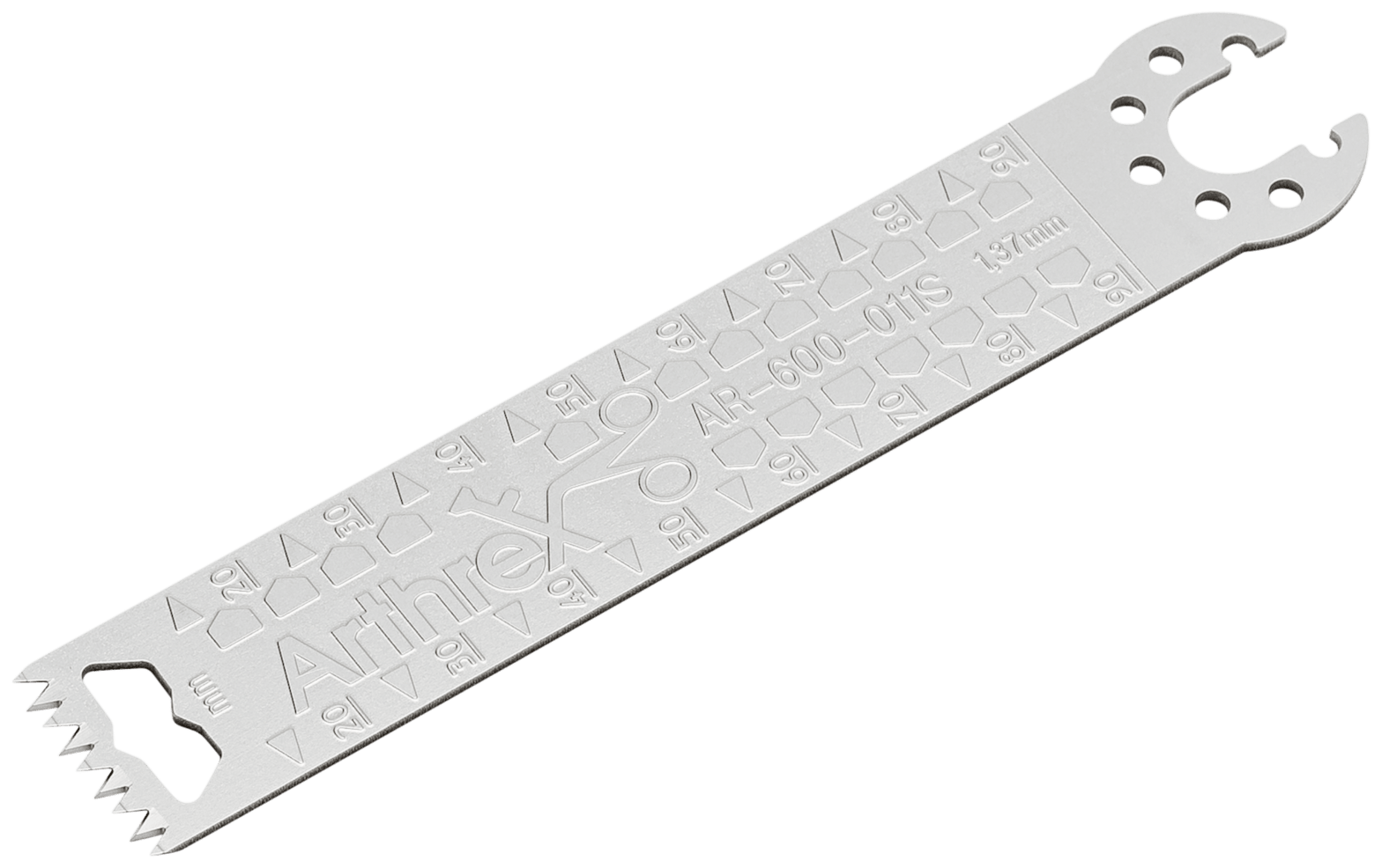 Sagittales Sägeblatt für Arthrex 600, 90 mm x 19 mm x 1.37 mm