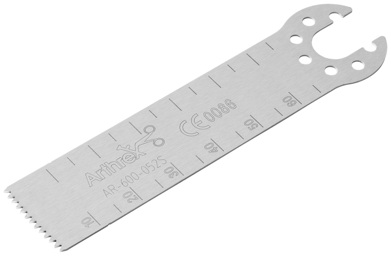 Sagittales Sägeblatt für Arthrex 600, 65 mm x 18 mm x 0.8 mm