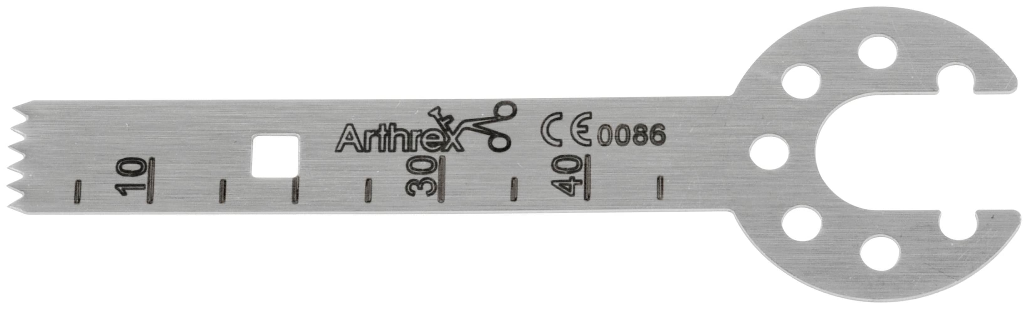 Sagittales Sägeblatt für Arthrex 600, 45 mm x 8.5 mm x 0.38 mm