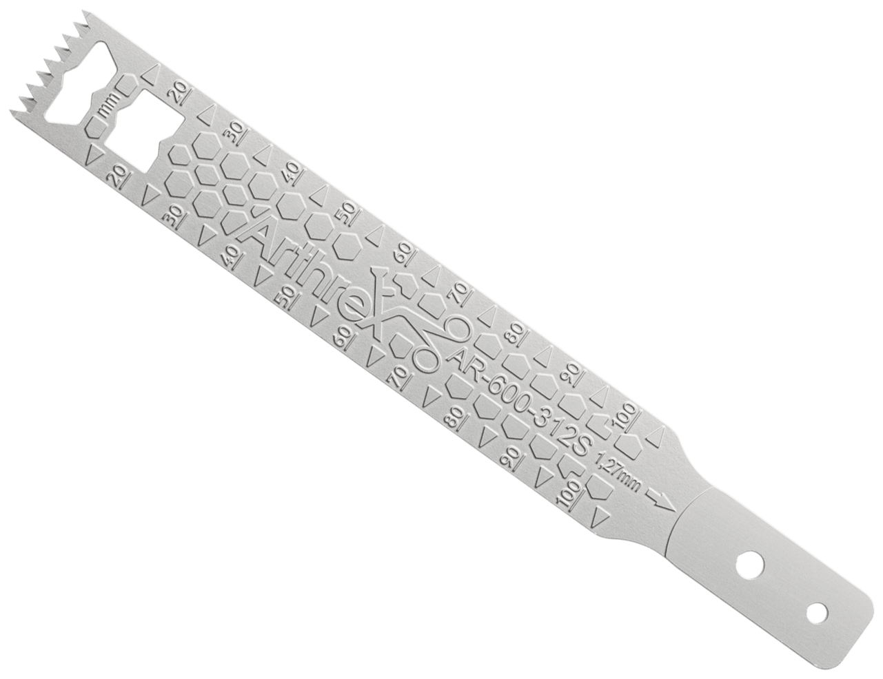 Sagittales SpeedCut-Sägeblatt für Arthrex 600 MIS, 105 mm x 19 mm x1.27 mm