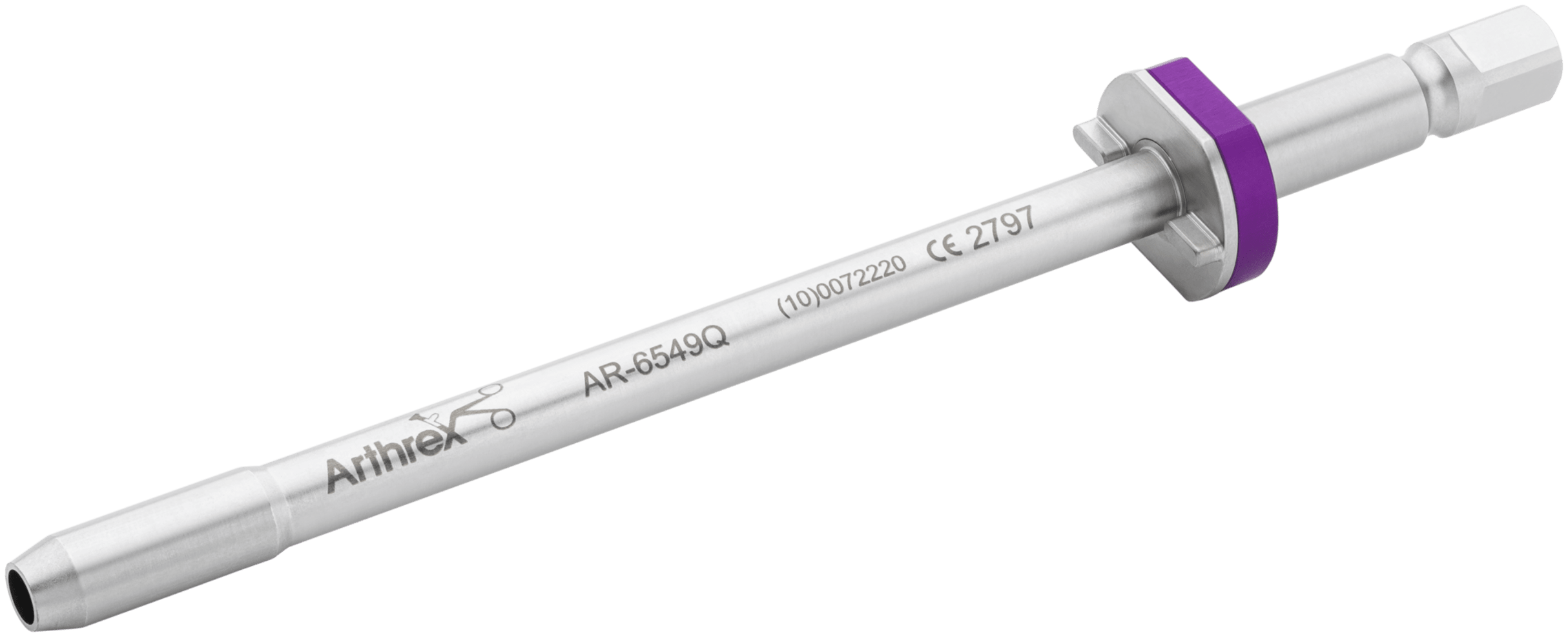 Quick-Connect Reusable Obturator (purple) for AR‑6550, AR-6567, AR-6570, and AR-6570F Twist-In Cannula