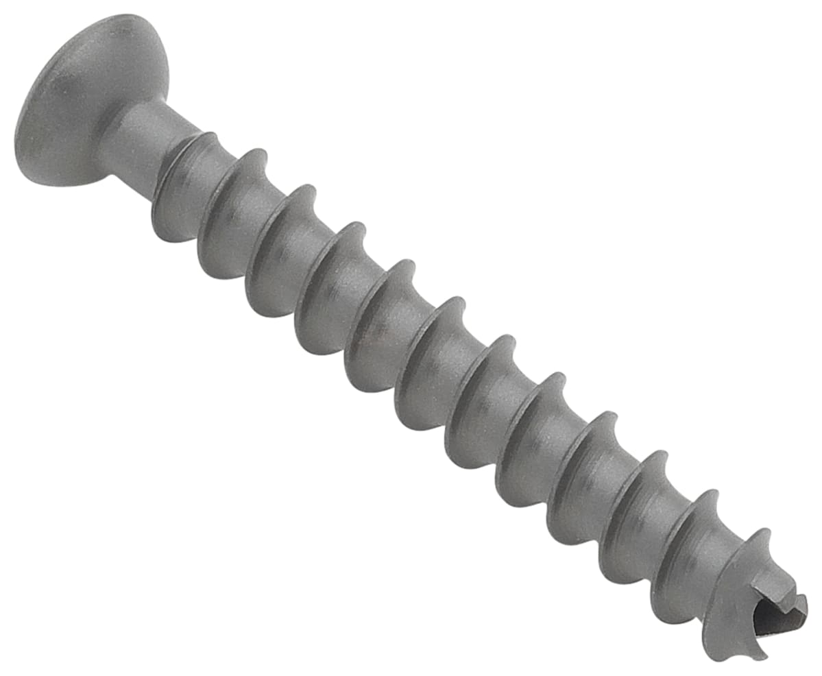 Cannulated Screw, Fully Threaded, Titanium, 3.75 mm x 26 mm