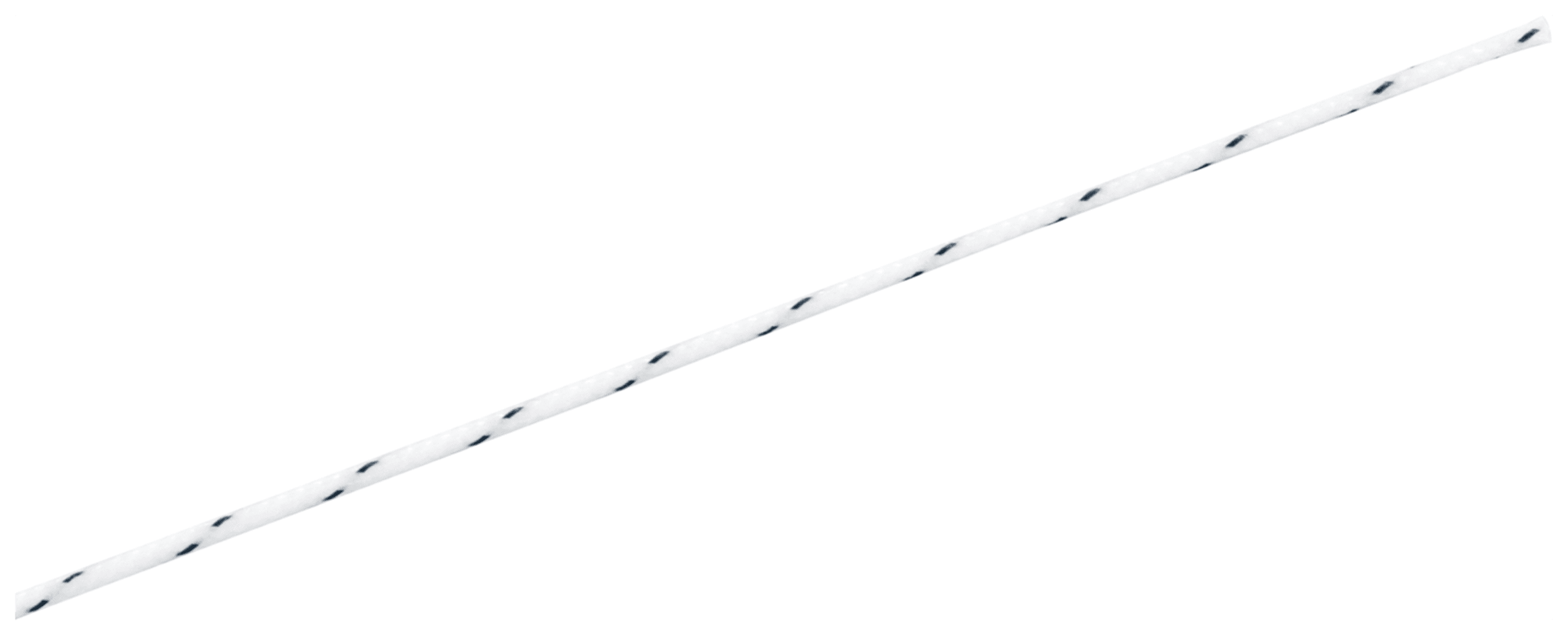 TigerStick, #2 TigerWire, 50" (White/Black), one end stiffened, 12", 5/box