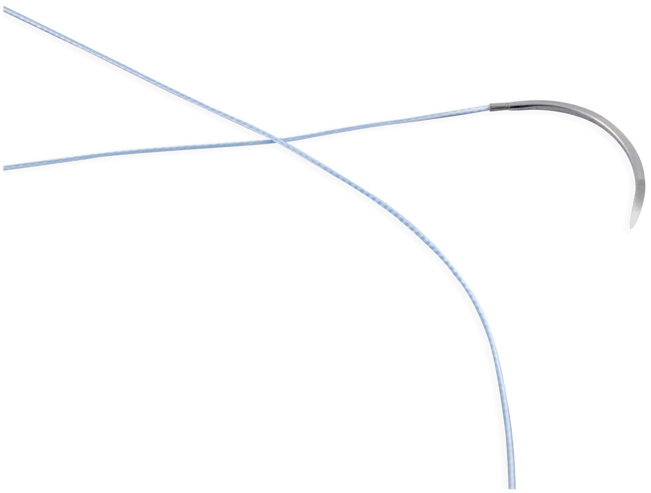 3-0 FiberWire, 18" (blue) w/Reverse Cutting Needle, 16.3 mm 3/8 Circle