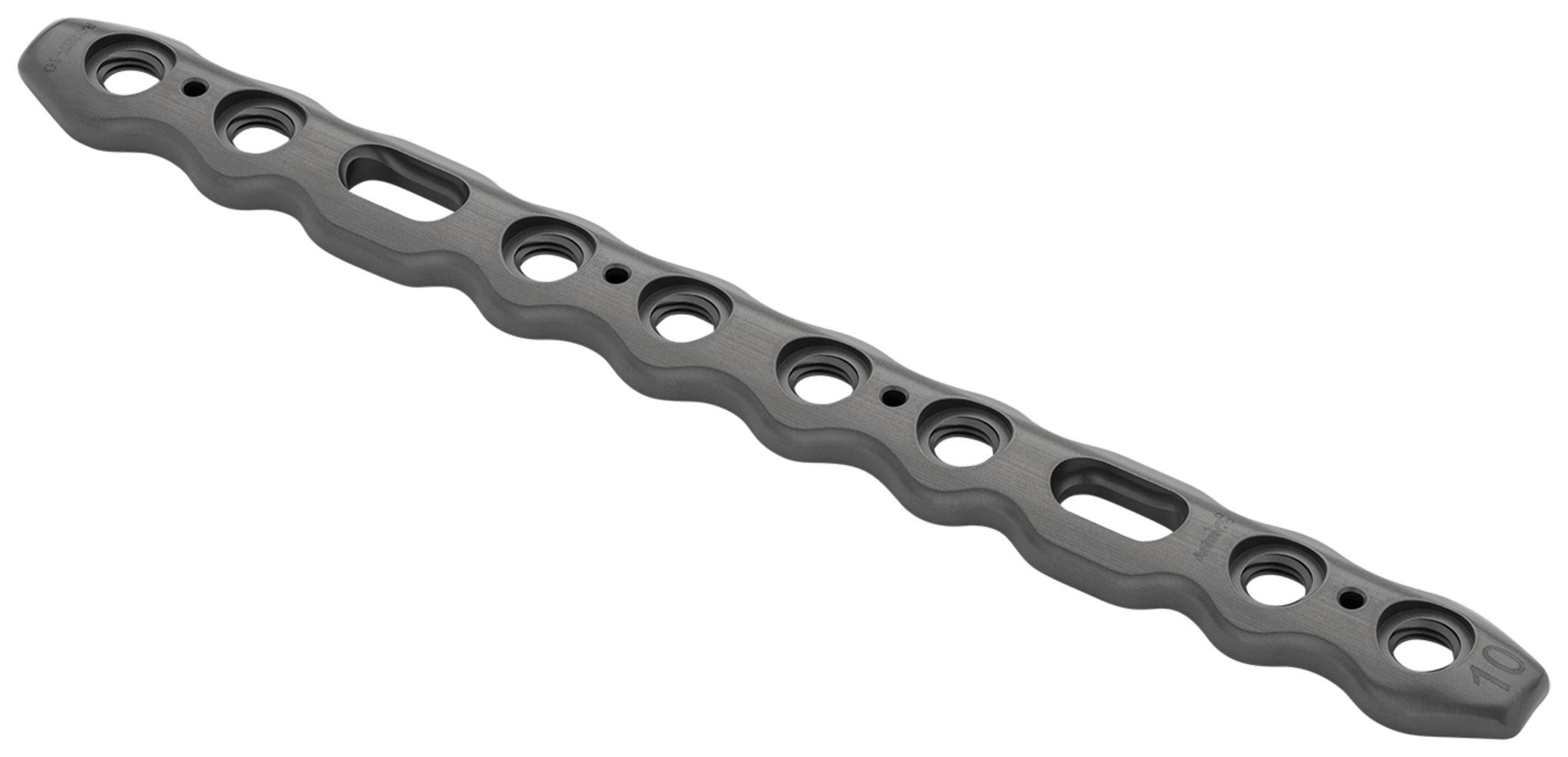 3.5 mm Locking Compression Plate, Titanium, 10-Hole