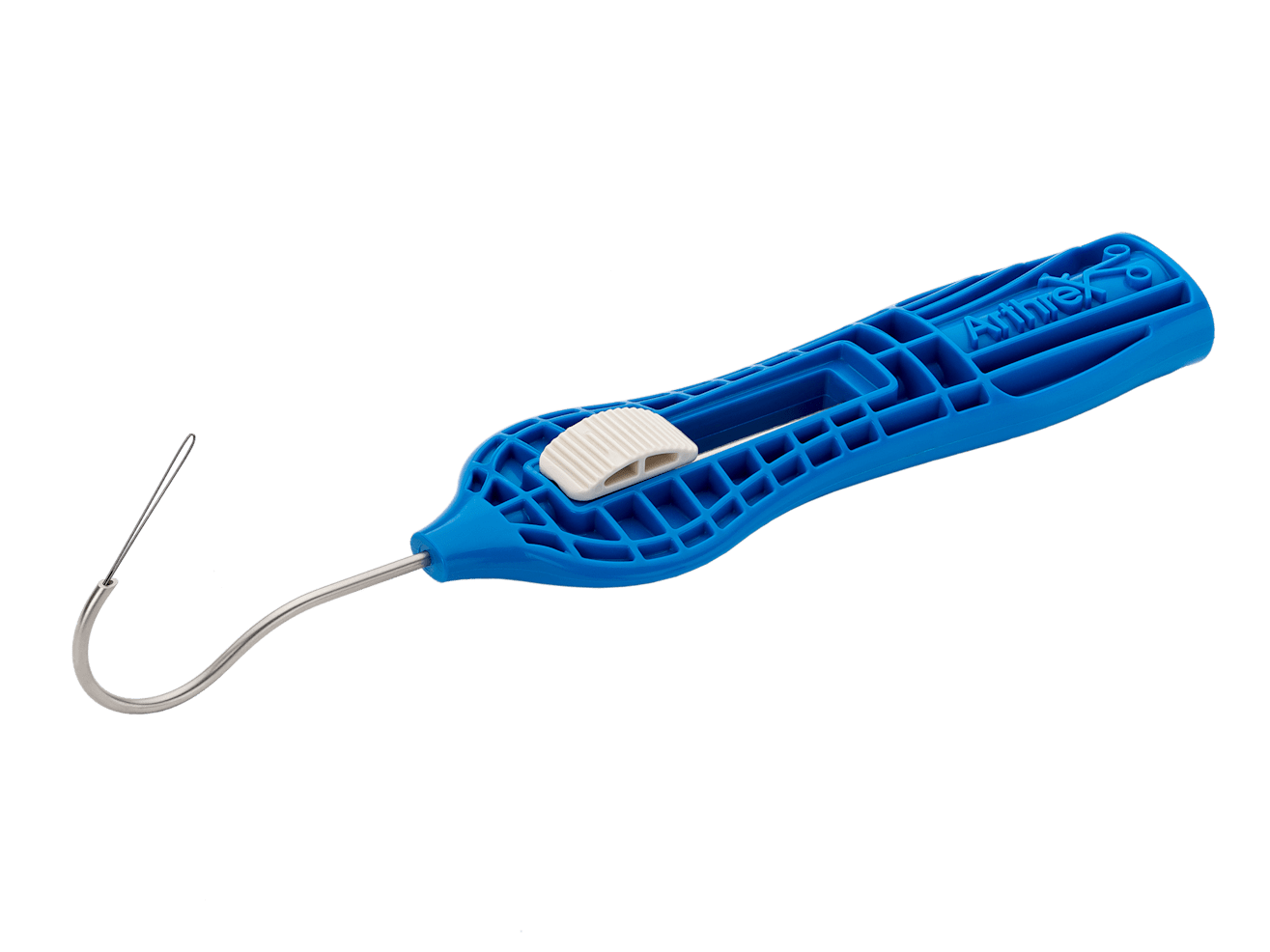 FiberTape Cerclage Straight Passer, Small, Disposable (Blue)