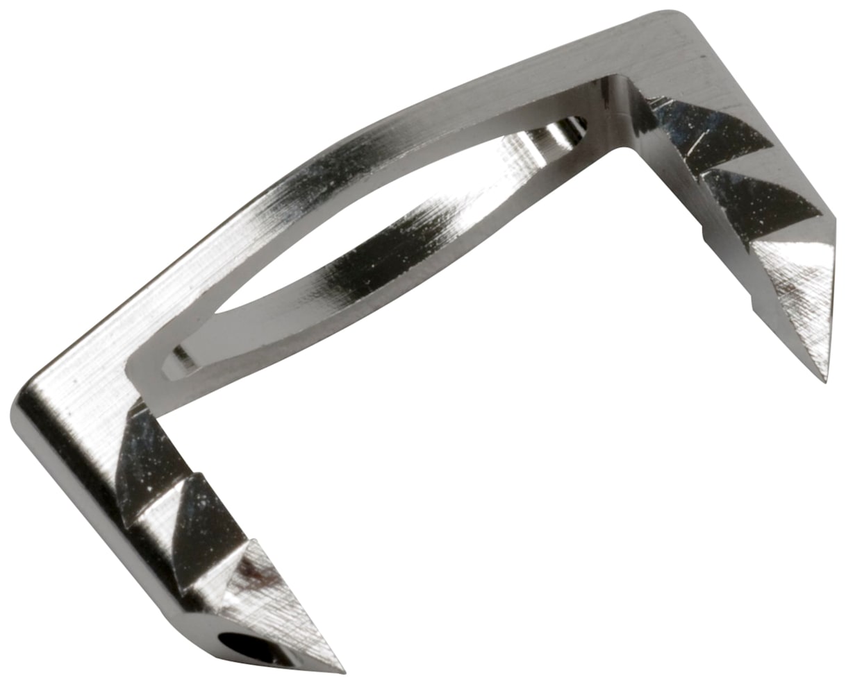 Staple, Compression, Stainless Steel, 15I x 10L