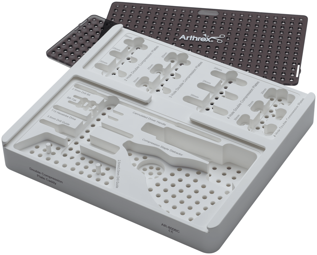 Instrumentencontainer für Doppelkompressionsplatte