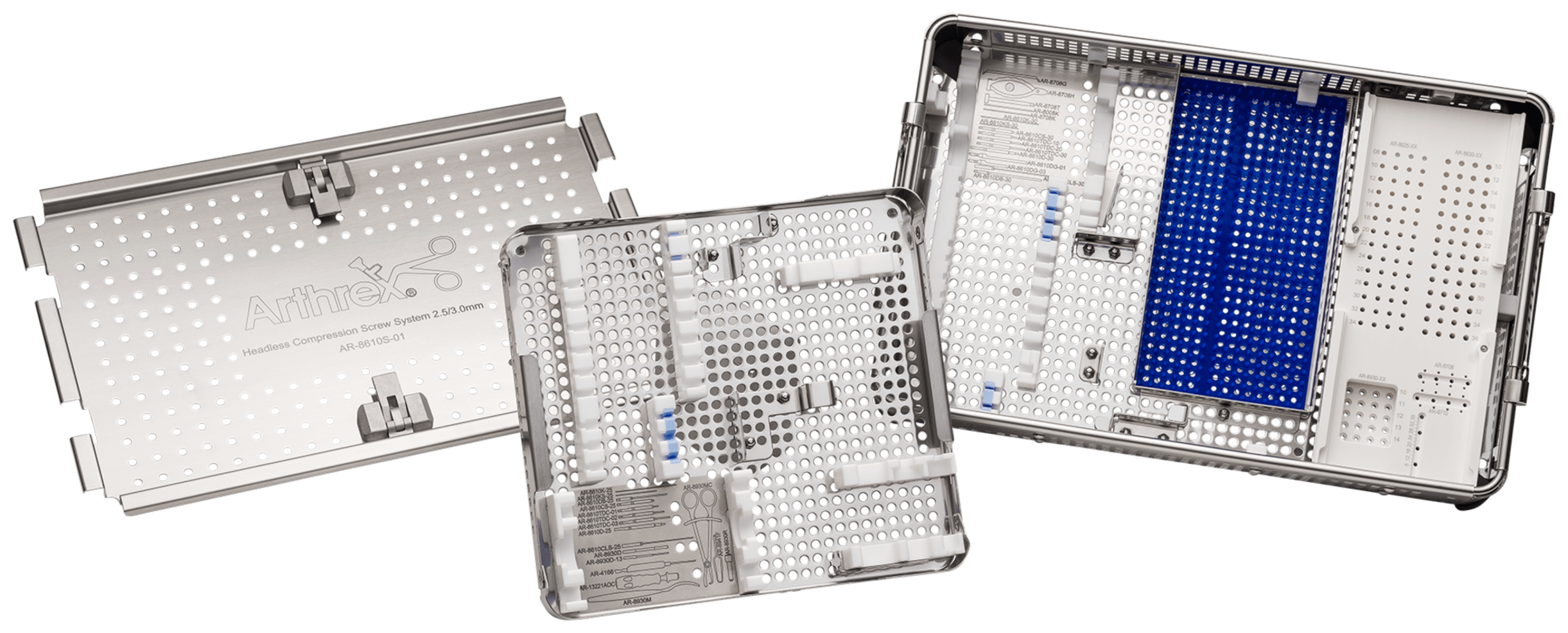 Headless Compression Screw Case 2.5/3.0