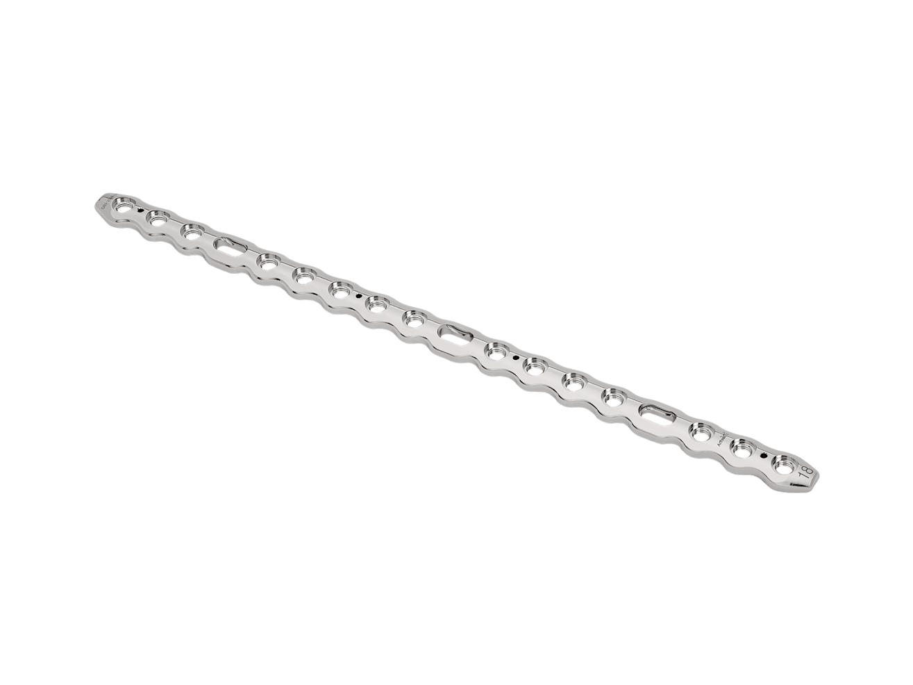 3.5 mm Locking Compression Plate, SS, 18-Hole, Sterile