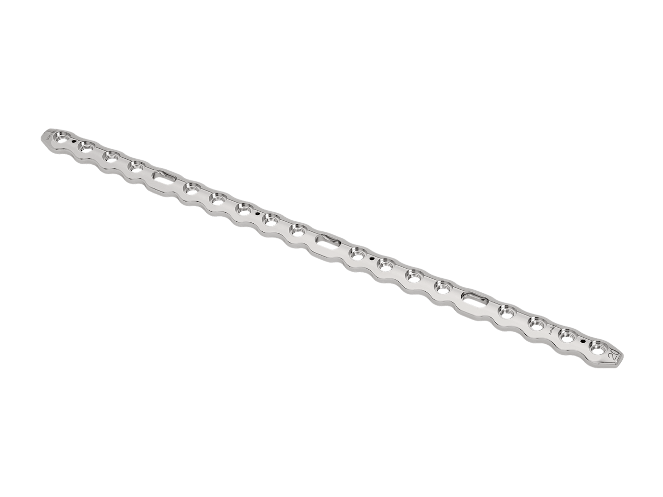3.5 mm Locking Compression Plate, SS, 20-Hole, Sterile