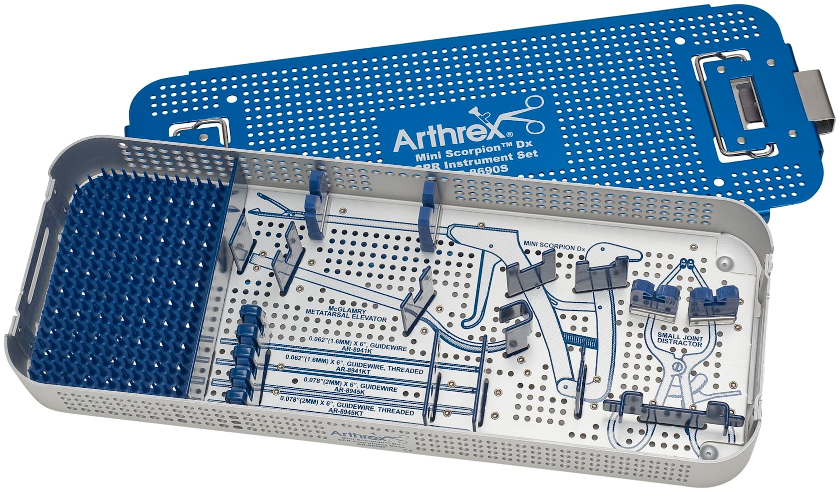 Mini Scorpion DX CPR Instrumentencontainer