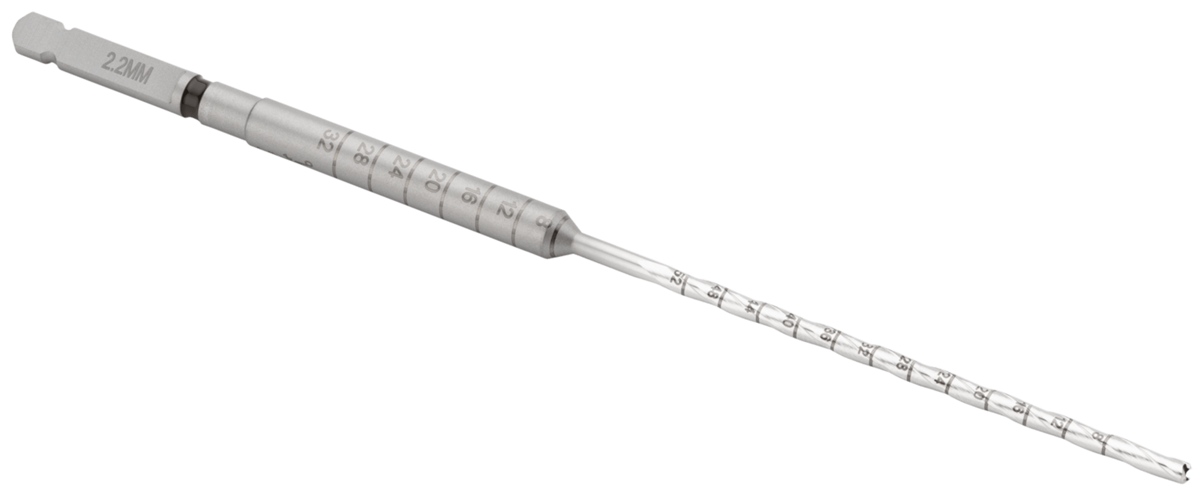 Drill Bit, Cannulated, 2.2 mm
