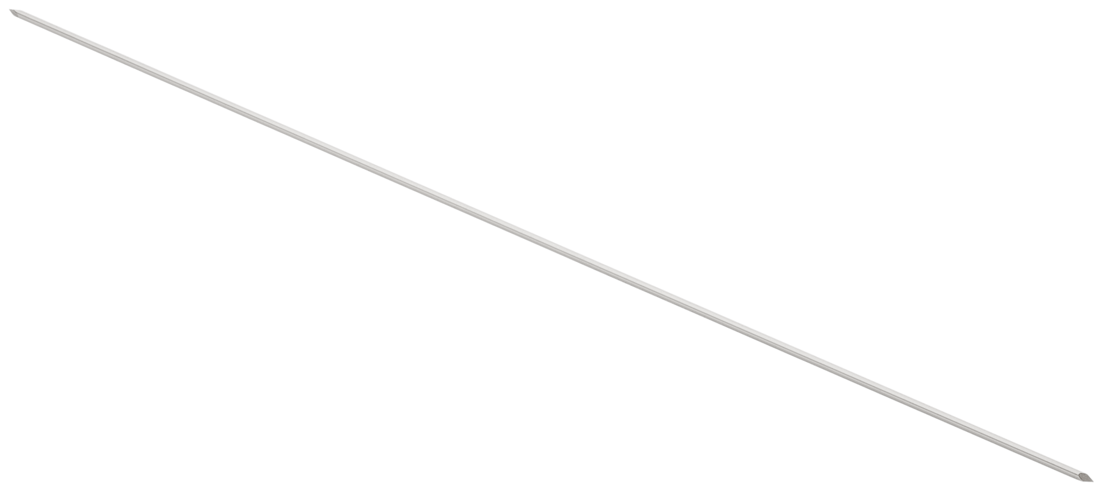 Nitinolführungsdraht, mit Doppeltrokarspitze, 1.6 mm x 235 mm, steril