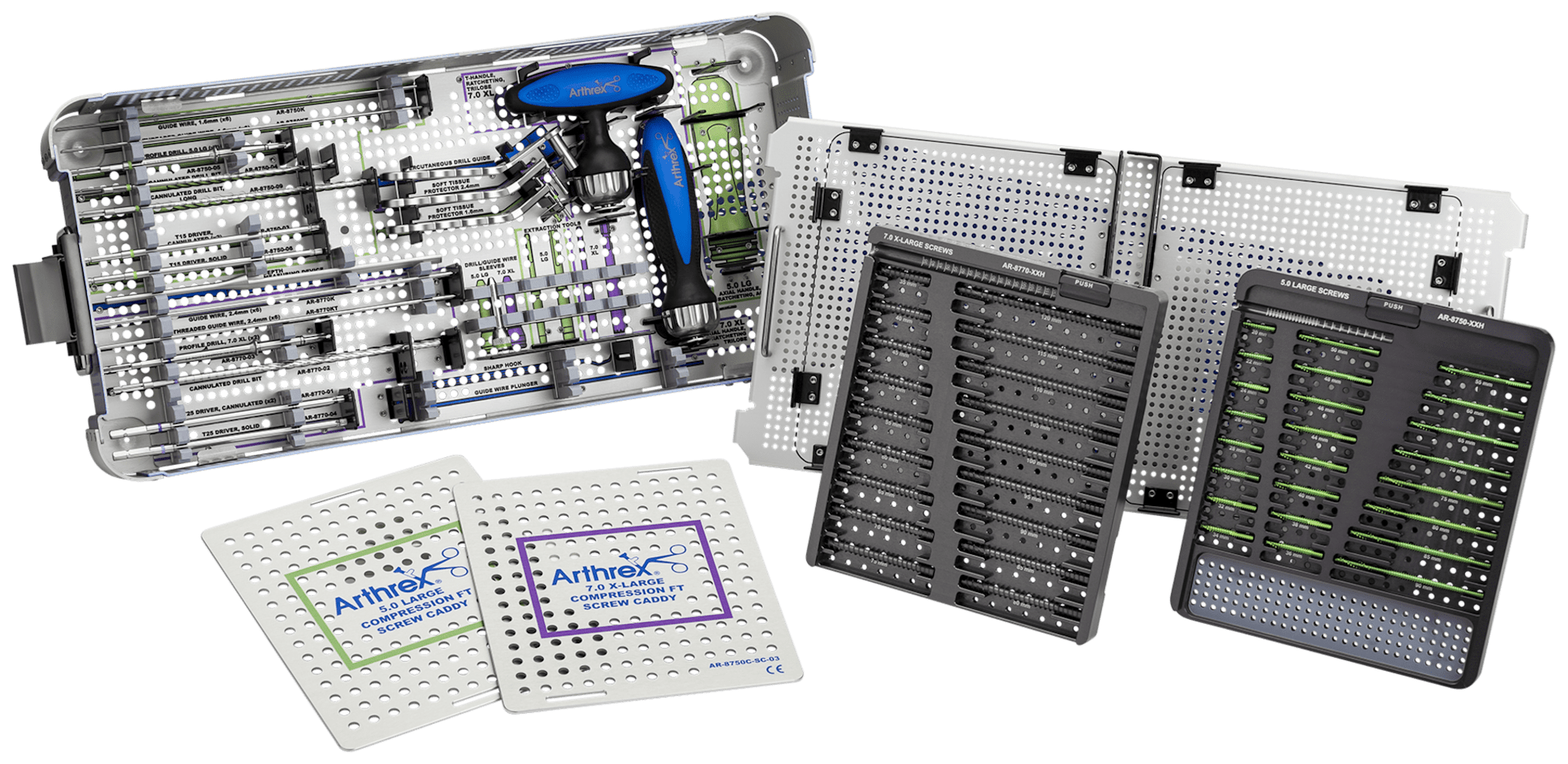 Large Compression FT Screw System Instrument Set