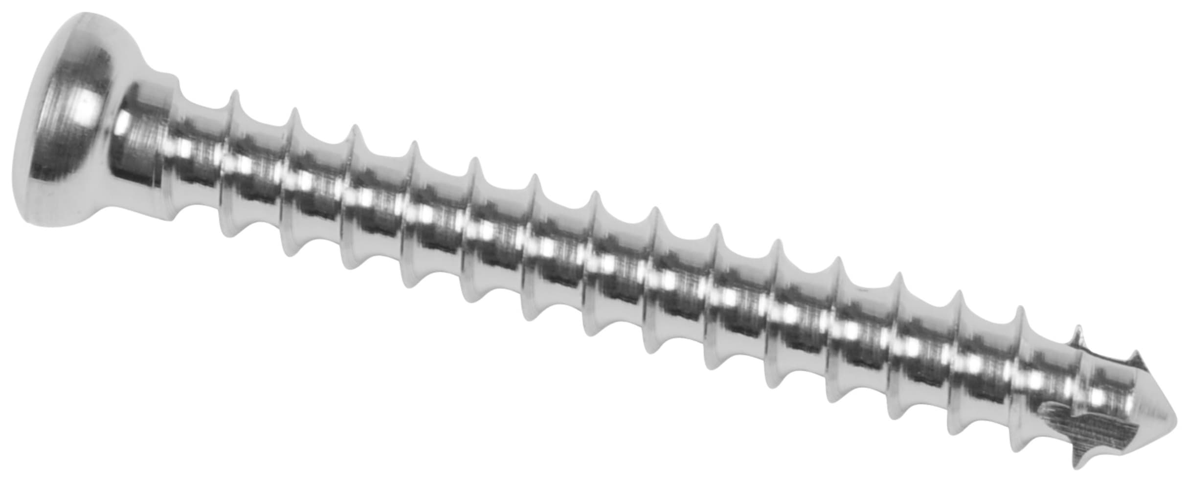 Low Profile Nonlocking Screw, SS, 3 x 24 mm, Cancellous