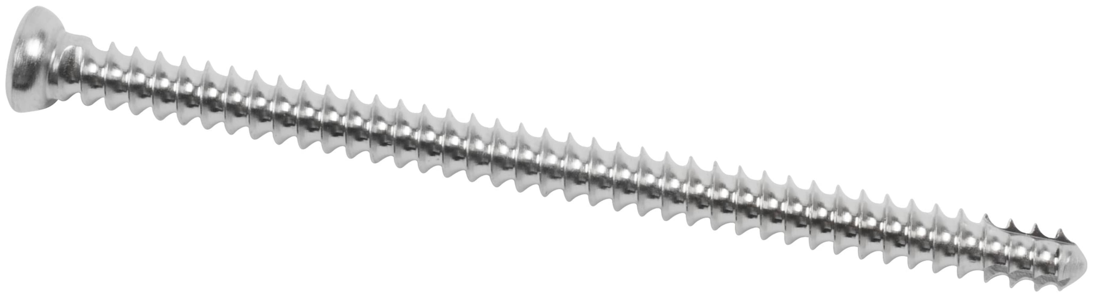 Low Profile Screw, SS, 3.5 x 55 mm, Cortical