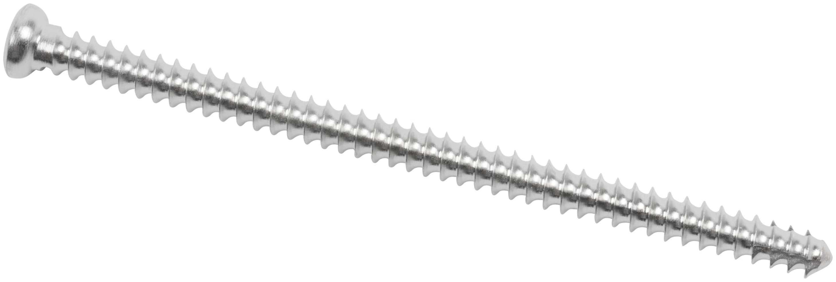 Low Profile Screw, SS, 3.5 x 60 mm, Cortical