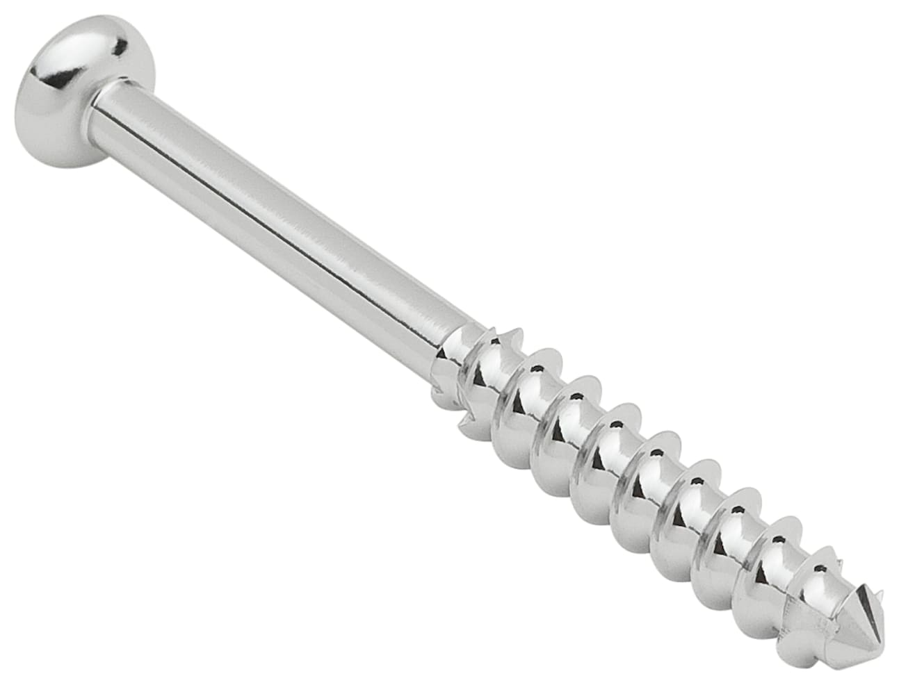 Low Profile Screw, SS, 4.0 x 38 mm, Long Thread