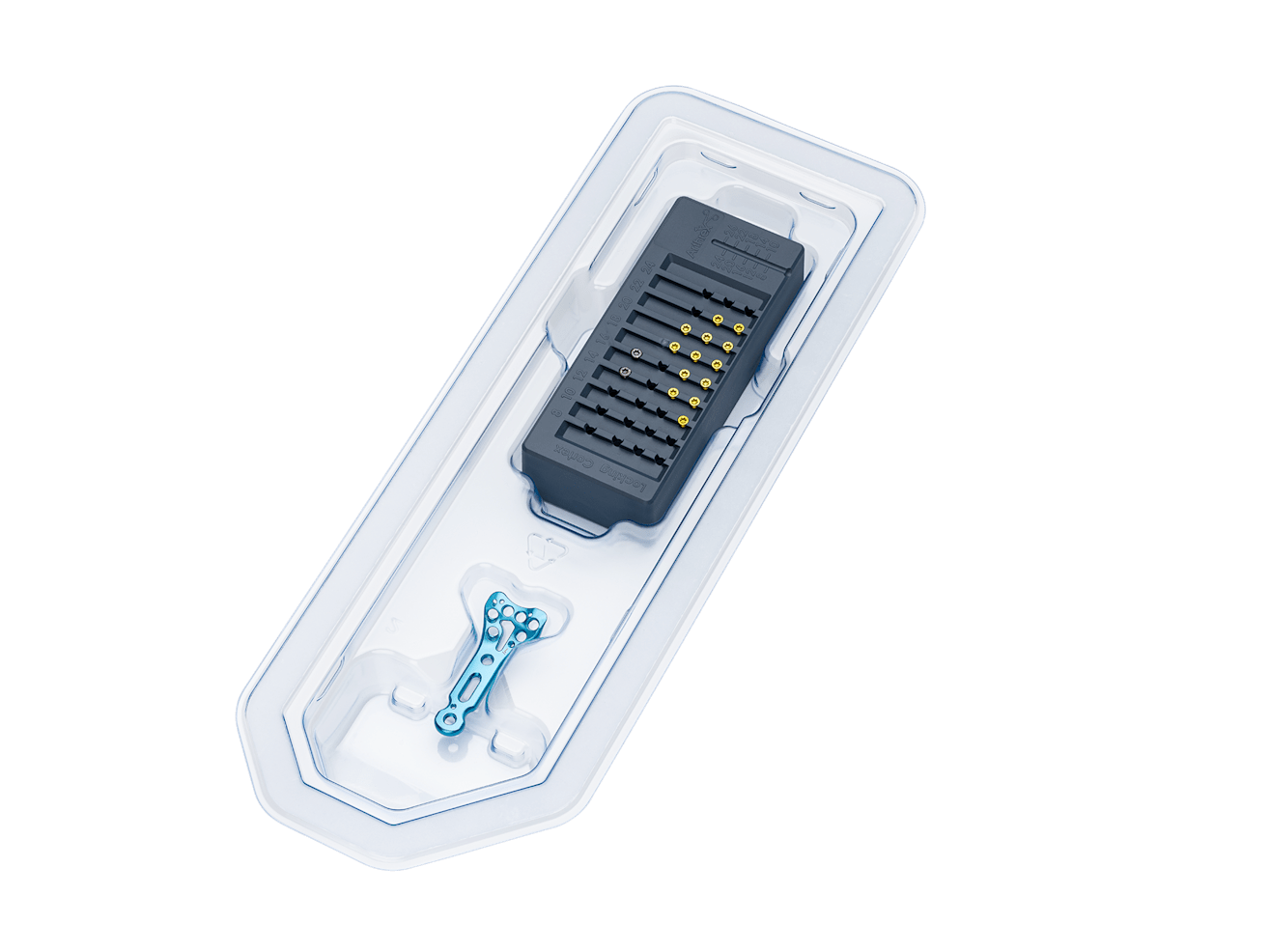 2.4 mm Volare Distale Radiusplatte Implantate, Titan, Schmal, Links, 3Loch,steril