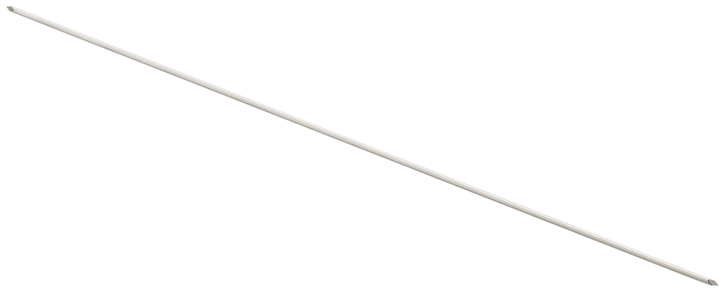 Nitinol Guidewire with Double Trocar Tip, .045" x 5.91" (1.1 mm x 150 mm)