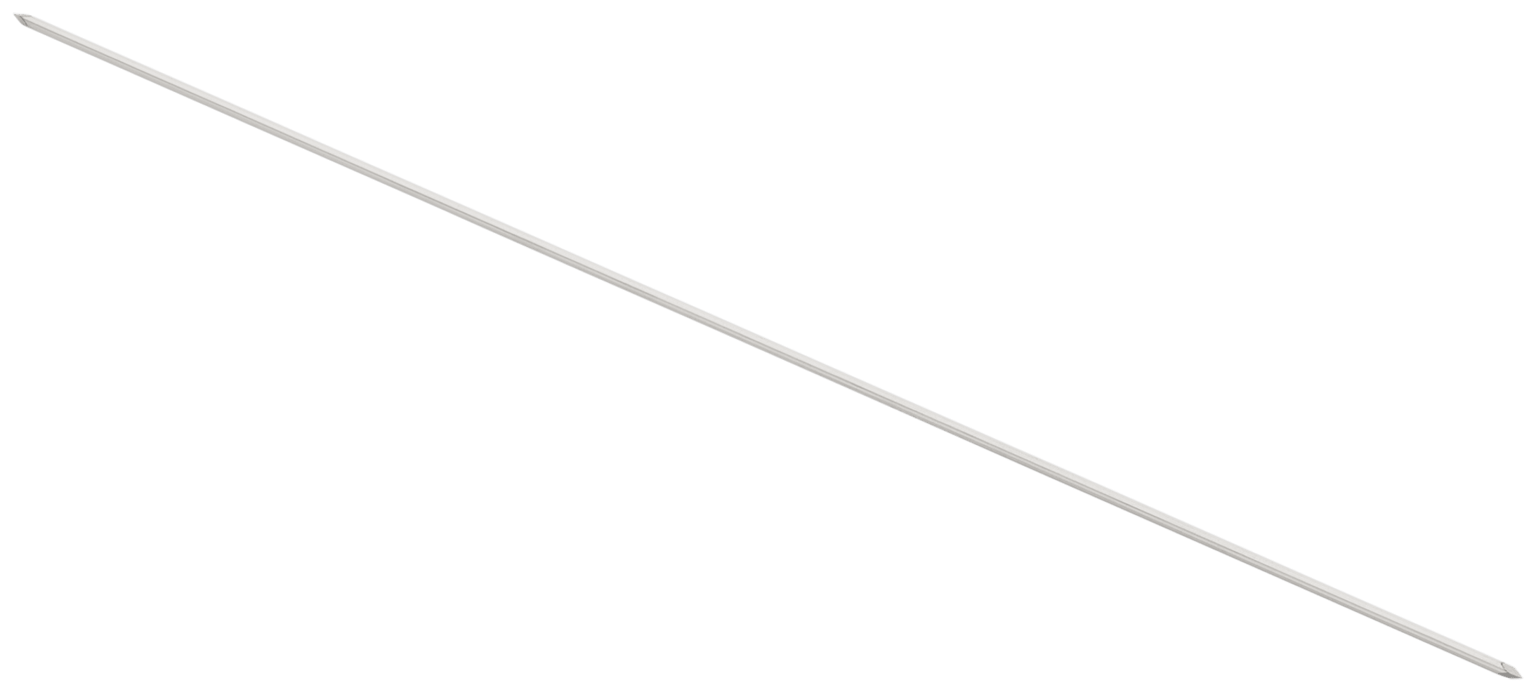 Nitinol Guidewire with Double Trocar Tip, 0.045" x 5.91" (1.1 mm x 150 mm)