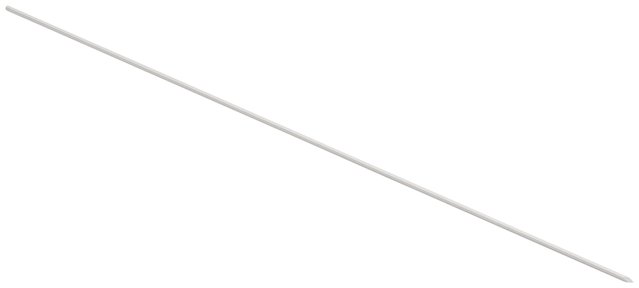 Nitinol Guidewire with Trocar Tip, 0.045" x 5.91" (1.1 mm x 150 mm)