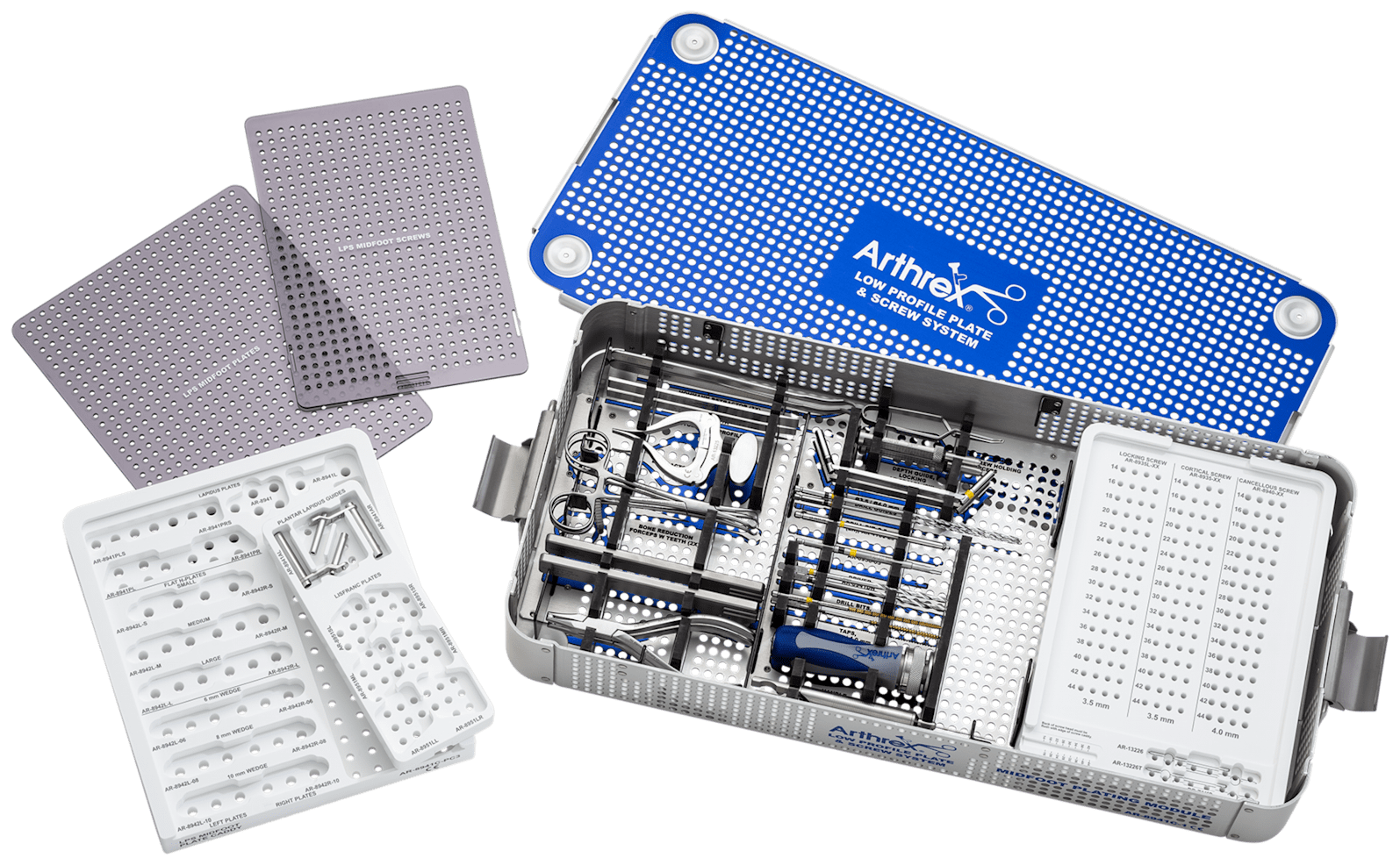 Low Profile Plate &amp; Screw System Case