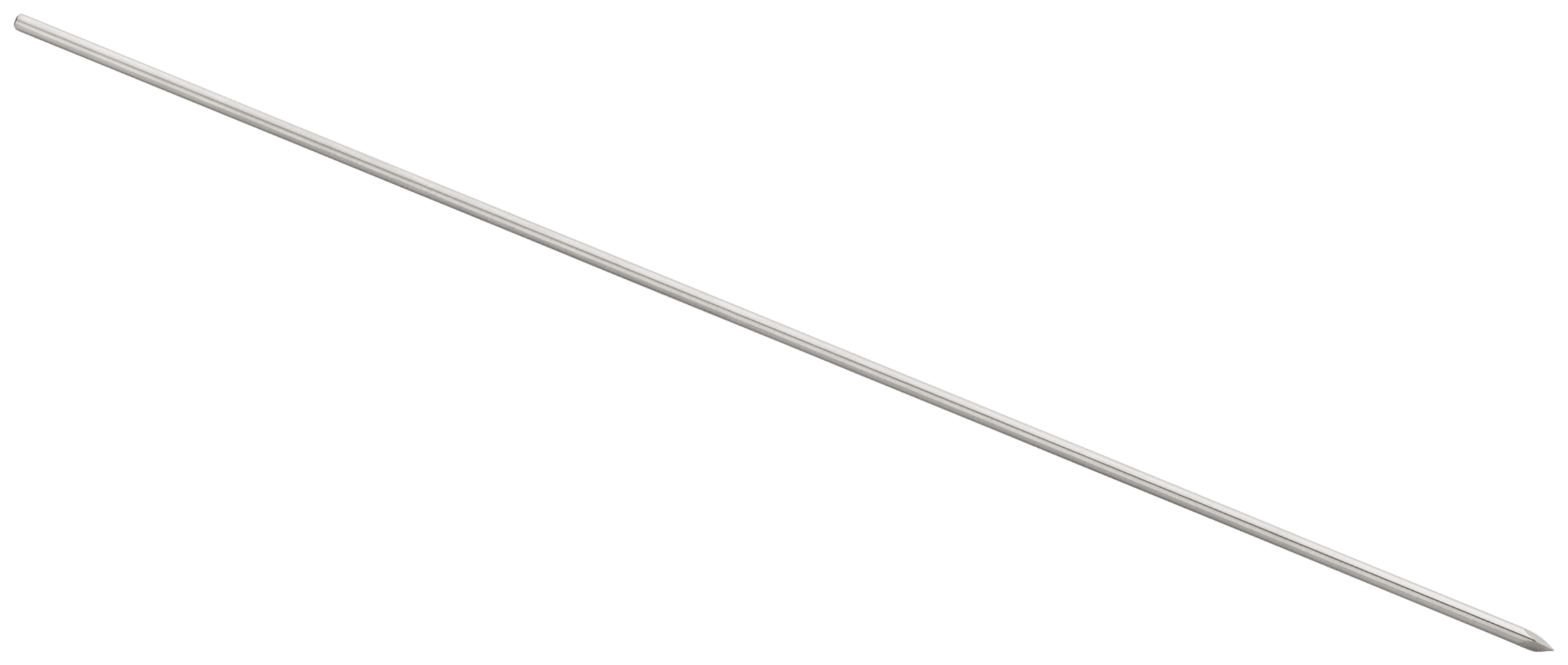 Nitinol Guidewire with Trocar Tip, .062" x 5.91" (1.6 mm x 150 mm)