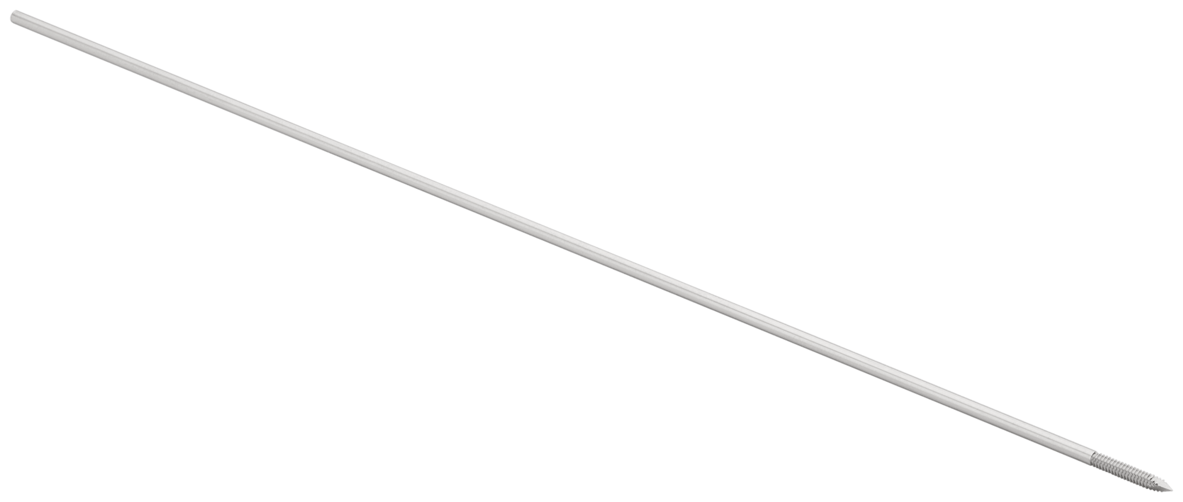 Threaded Guidewire, with Trocar Tip, 0.062"