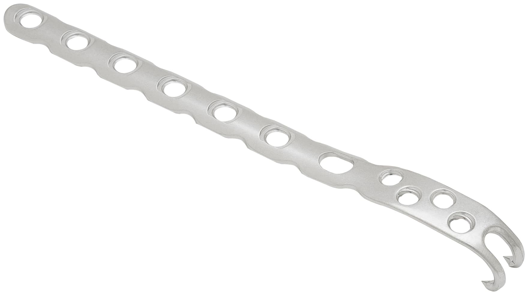 Locking Lateral Hook Plate, 7 Hole, SS
