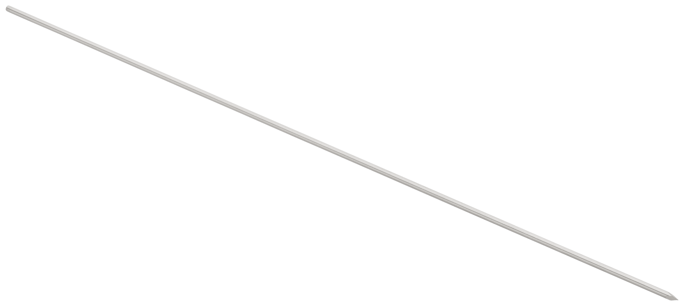 Nitinol Guidewire with Trocar Tip, 0.078" x 9.25" (2.0 mm x 235 mm)