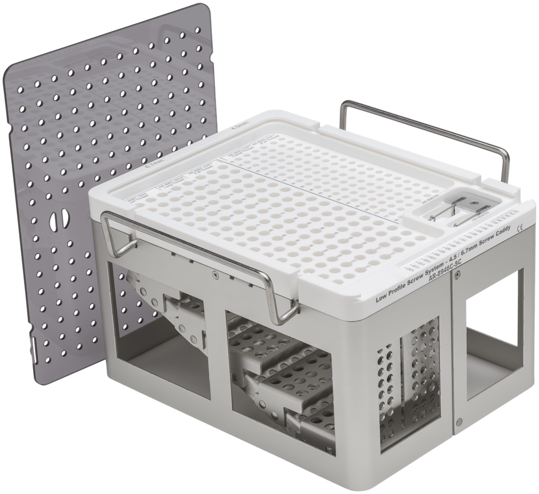 Low Profile Screw Caddy, 4.5 / 6.7 mm