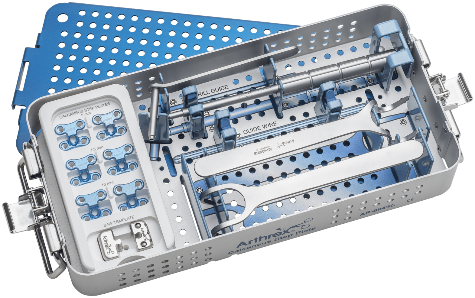 Calcaneous Step Plate Instrument Set