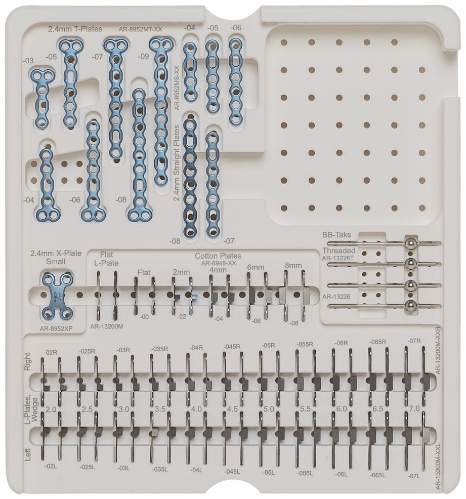 Plate Caddy, Comprehensive Fixation System, 2.4 mm