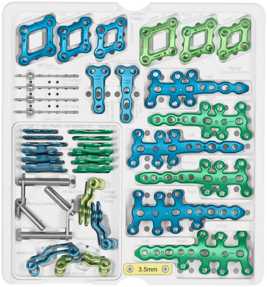 Plate Caddy 3.5 / 4.0 mm Comprehensive Modular Foot System