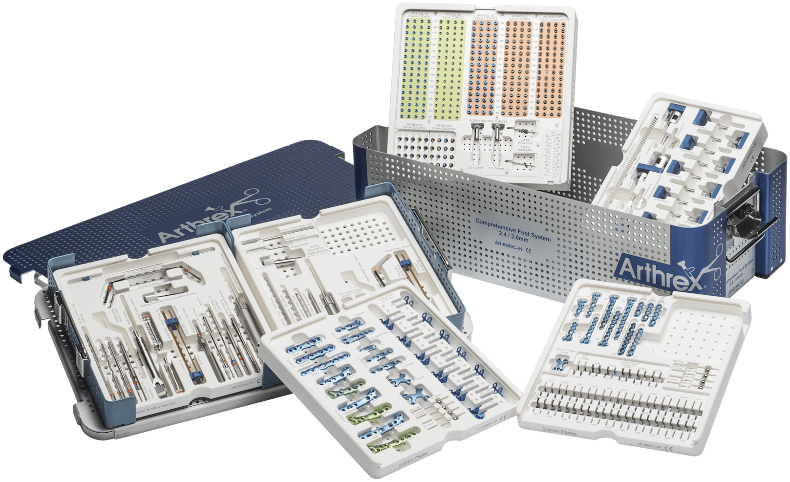 本物の Comprehensive - Arthrex Fixation AR-8950S-01 - mm 2.4/3.0 Set, ポケモンカードゲーム