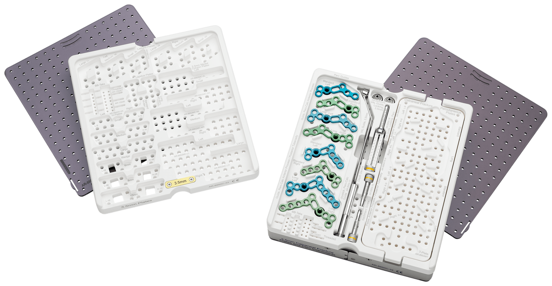 Calcaneal Fracture Plates and Instrument Module - CFS