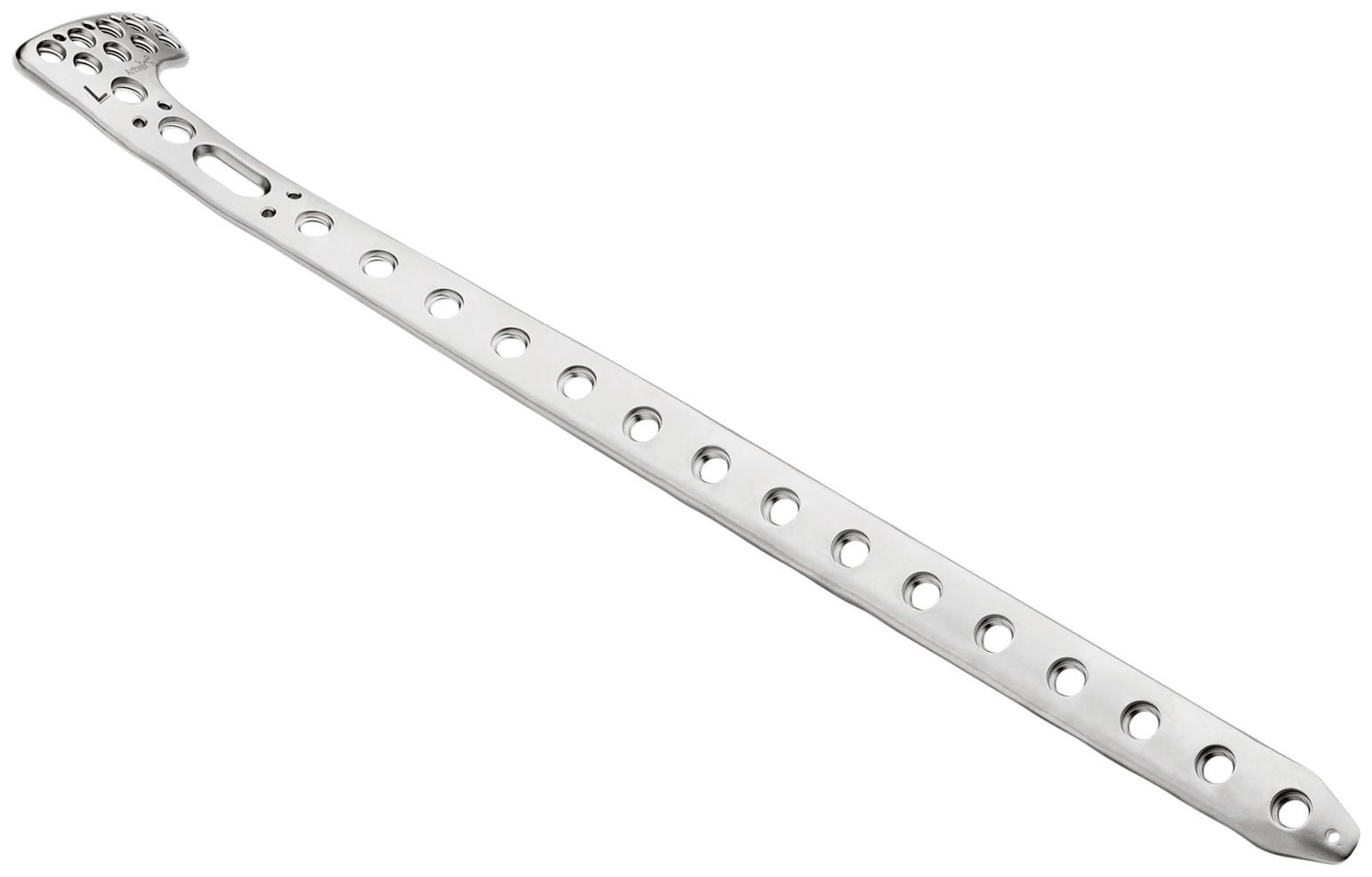 Anterolaterale distale Tibiaplatte, links, SS, 18-Loch