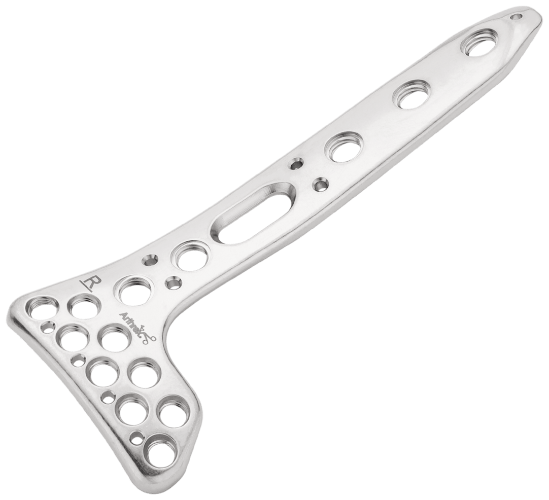 Anterolateral Distal Tibia Plate, Right, 6H