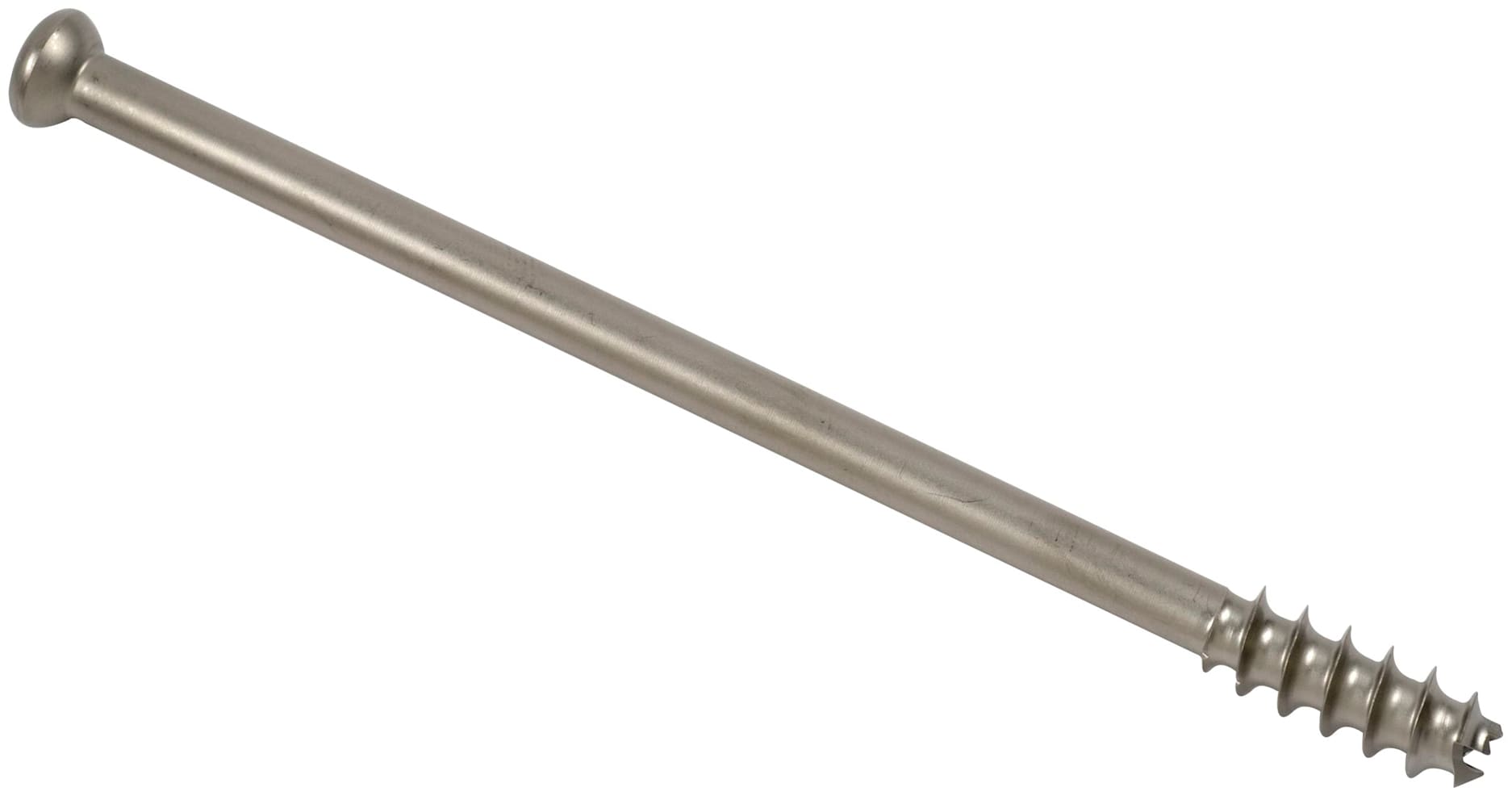 Low Profile Schraube, Teilgewinde 18.0 mm, kanüliert, Titan, 6.7 x 100.0 mm