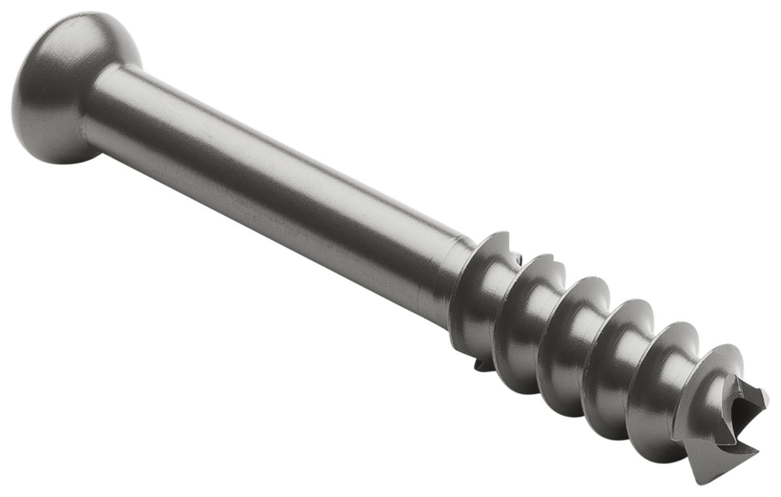 Low Profile Screw, Titanium, 6.7 mm x 45 mm, Cannulated, 18 mm Thread