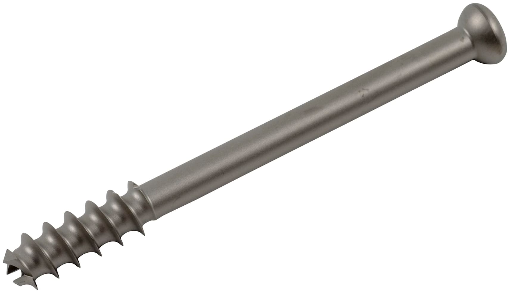 Low Profile Screw, Titanium, 6.7 mm x 65 mm, Cannulated, 18 mm Thread