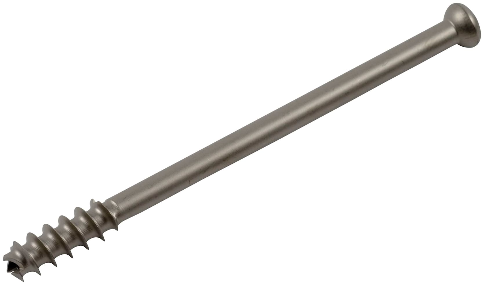 Low Profile Schraube, Teilgewinde 18.0 mm, kanüliert, Titan, 6.7 x 85.0 mm